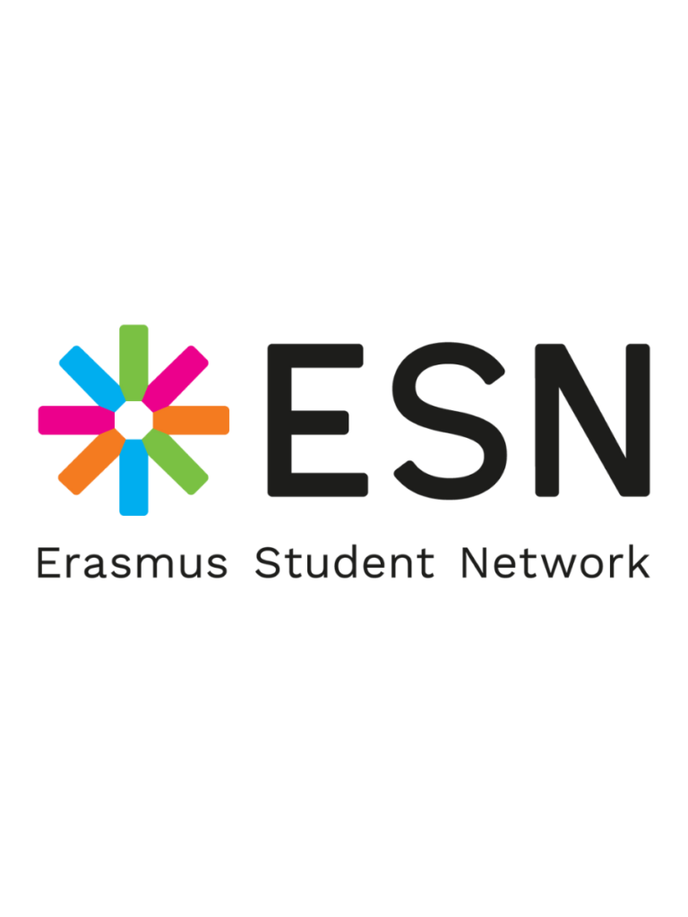 Logo of ESN : the association that help you meet new people during your stay in France