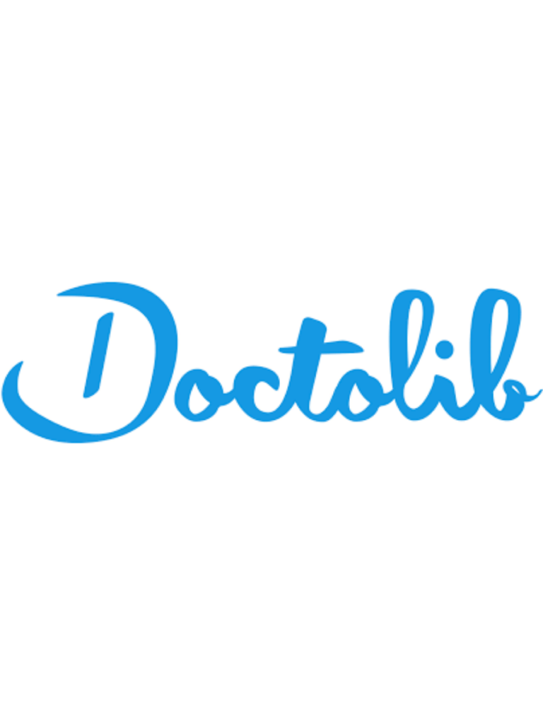 Doctolib : the logo of the app that alloow you to book french medical appointments in France !