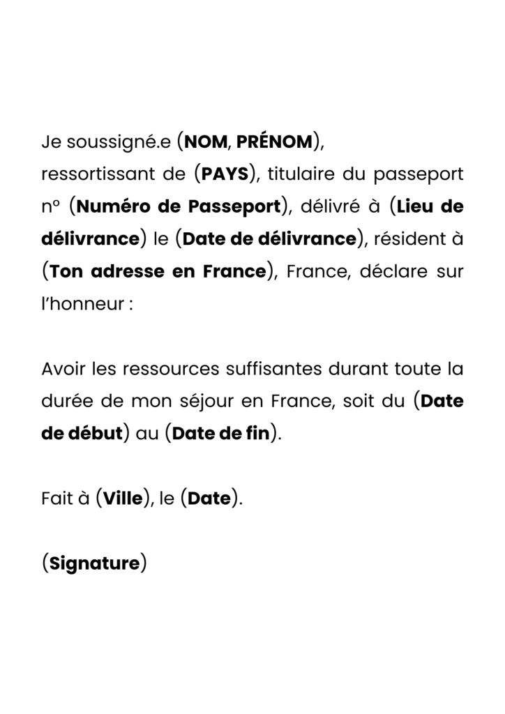 Tu te demandes c'est quoi l'attestation de ressources CAF ? Voici un exemple !